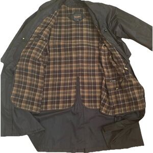 Vintage British Mist Trench Coat Size 18W